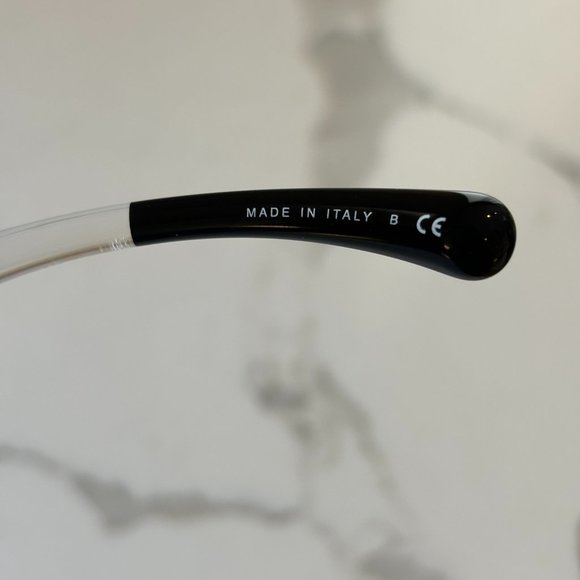 Chanel Black Polished Eyeglasses Frames 3275 501 - Picture 9 of 11